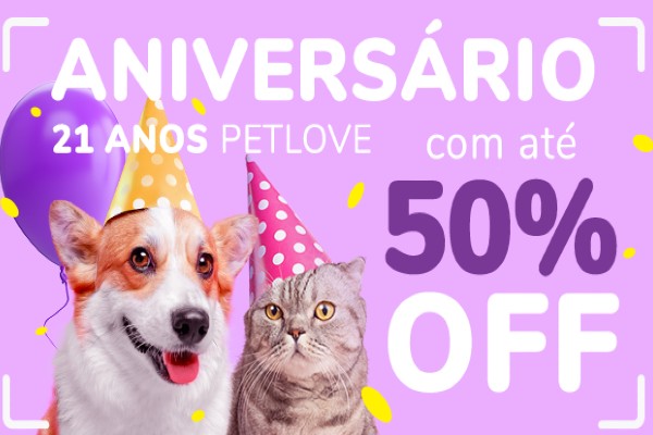 Petlove completa 21 anos neste mês!