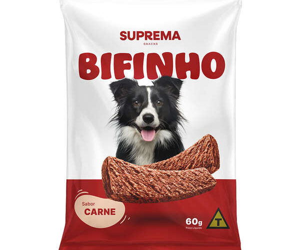 Suprema: conheça o novo bifinho para cachorro