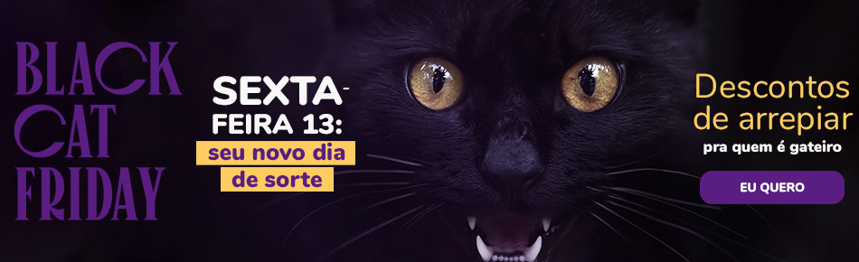 Black Cat Friday: uma sexta-feira 13 cheia de sorte!