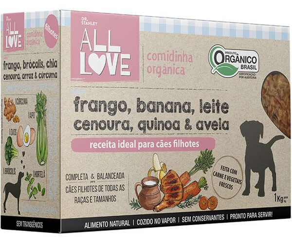 Comidinha All Love para cães filhotes (review)